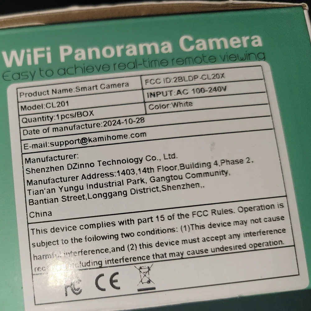 WiFi Panorama Camera - Green